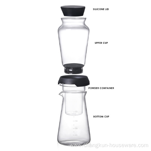 400ml Glass Hand Drip Iced Cold Coffee Maker